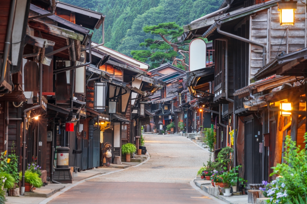 Narai-juku,,Nagano,,Japan,Historic,Post,Town,Along,The,Nakasendo,Historic