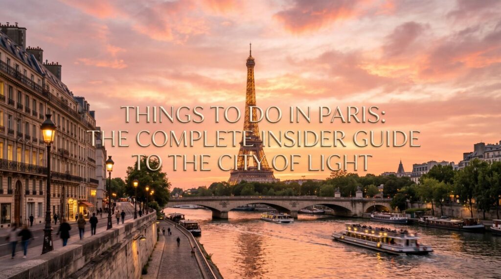 Things to do in Paris