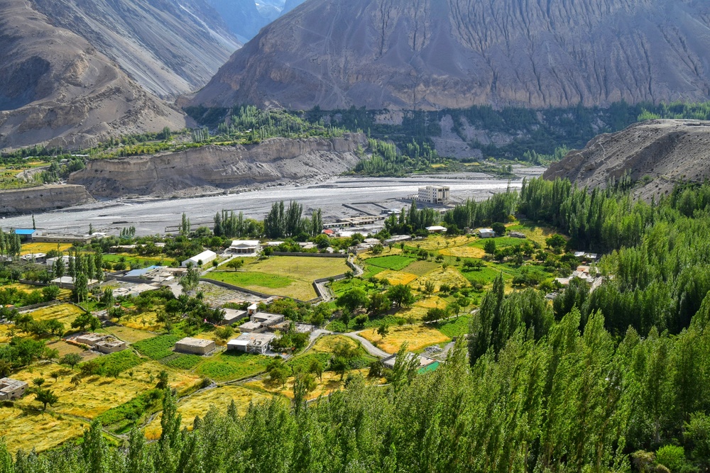 Lush,Green,Summer,Landscape,Of,A,Traditional,Village,Sost,In